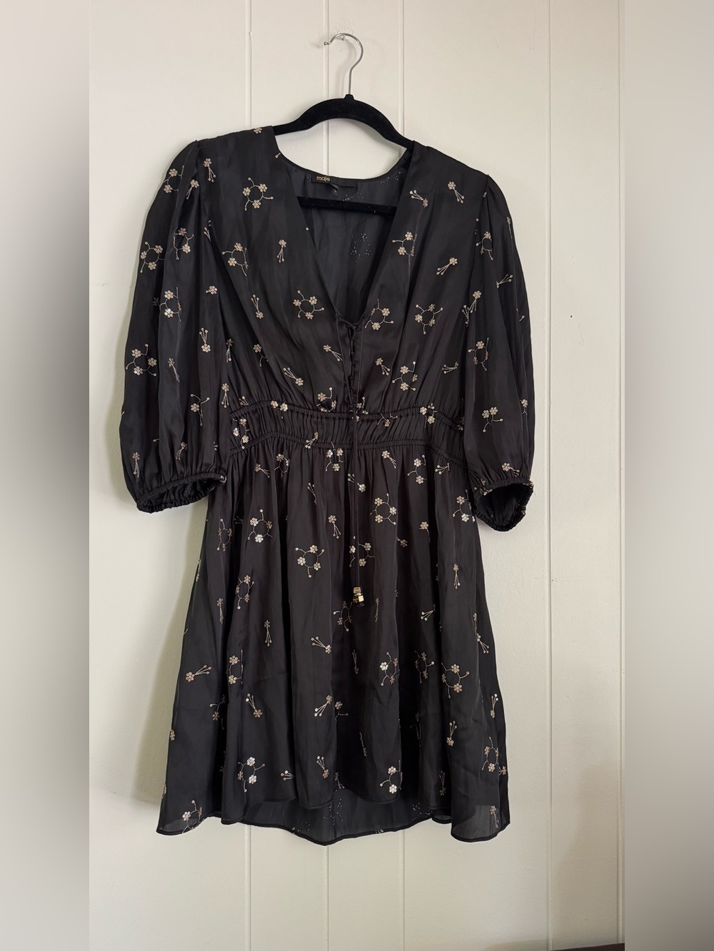 Maje Rosolite Sequin dress